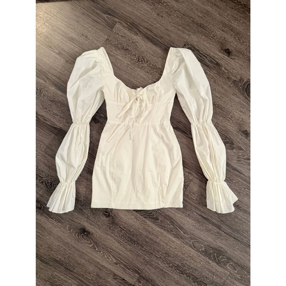 House of CB Elsie Puff Sleeve Corset Dress